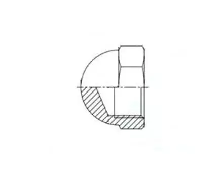 Bouchon femelle gaz cylindrique