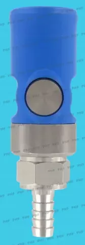 Coupleur pneumatique sécurité plastique ISO-B cannelée DN8