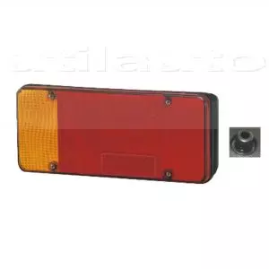 Feu compact à ampoules IVECO - DROIT ET GAUCHE - 12/24 Volts -