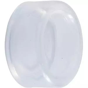capuchon transparent pour tête standard à poussoir affleurant - D=22