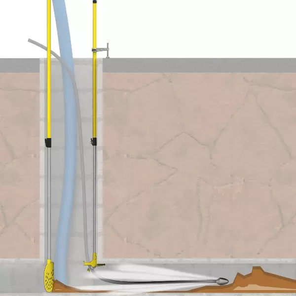 PELLES FILTRANTES ( ø15cm / ø22cm / ø45cm) AVEC MANCHE TELESCOPIQUE