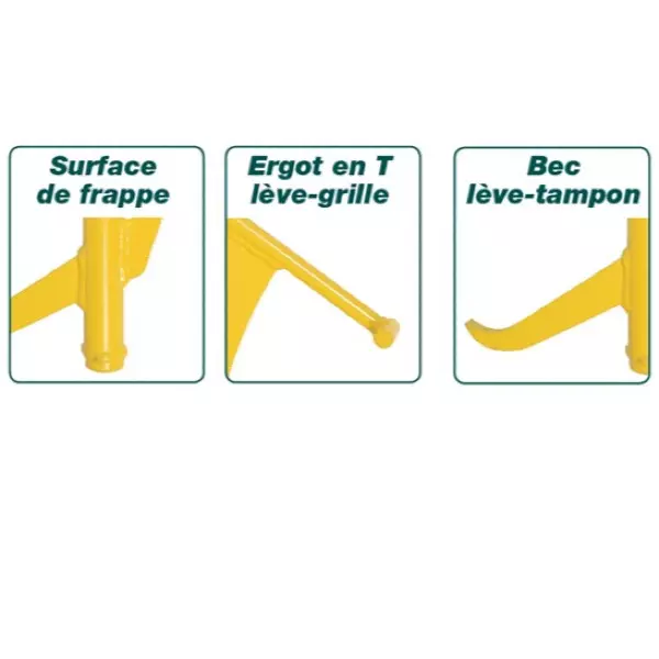 LEVE GRILLES ET PLAQUES D'EGOUT " TOUCAN"