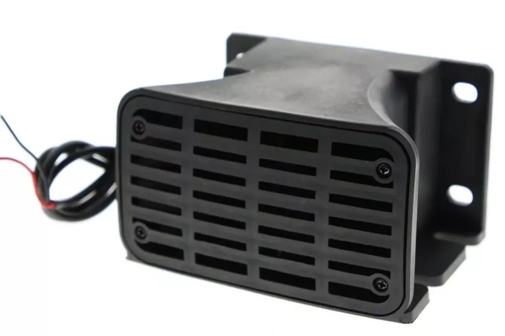 Alarme de recul multifréquence à niveau sonore adaptable automatique 12/24 Volts - IP67