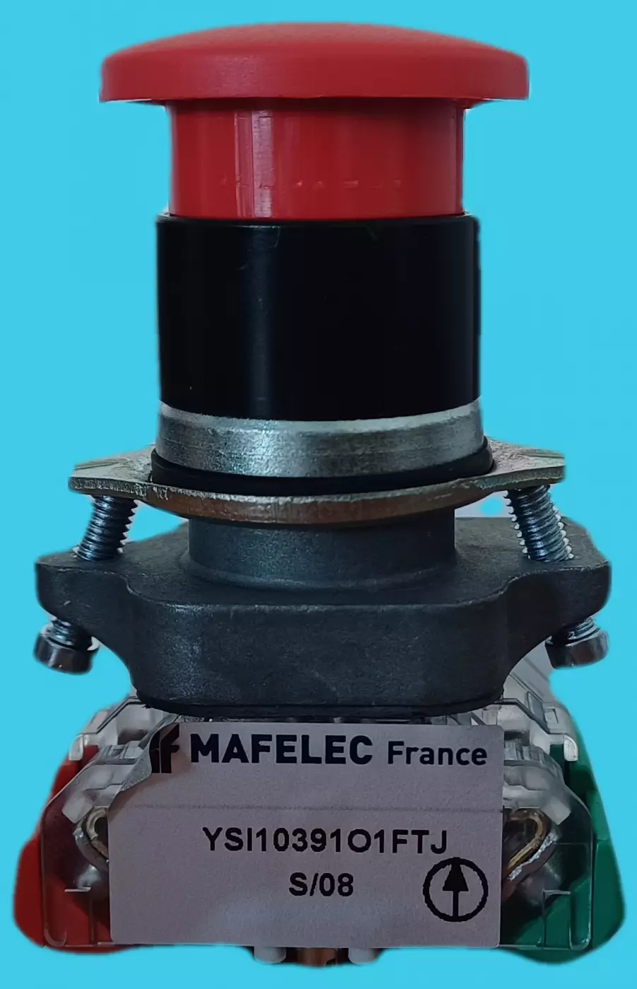 Bouton d'arrêt d'urgence complet MAFELEC