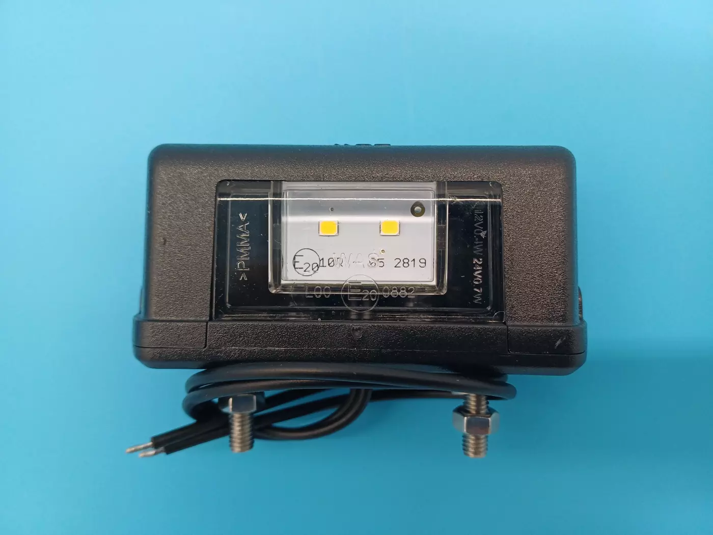 Eclaireur de plaque - 2 Leds- à Fixer -