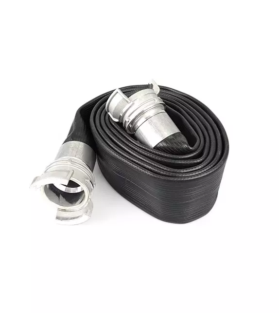 Flat pompier Noir - DN70 -  5M