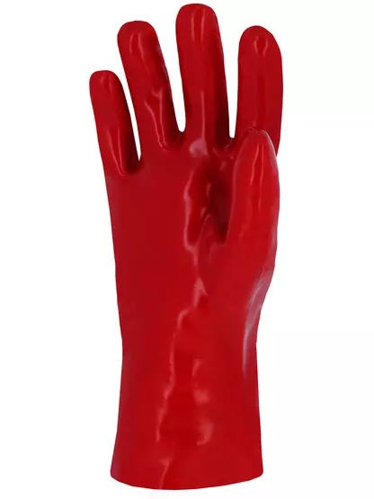 Gants de protection en PVC sur support coton - 27cm - TAILLE 10-