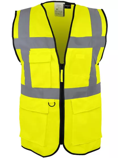 Gilet de signalisation - Jaune ou Orange - Multi-poches