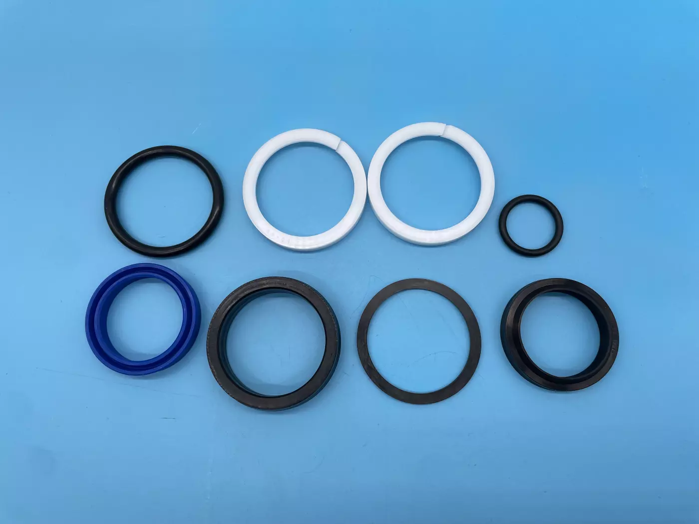 JEU DE JOINTS POUR VÉRIN DOUBLE EFFET VERROUILLAGE FONDS JH - HYDRO -C85