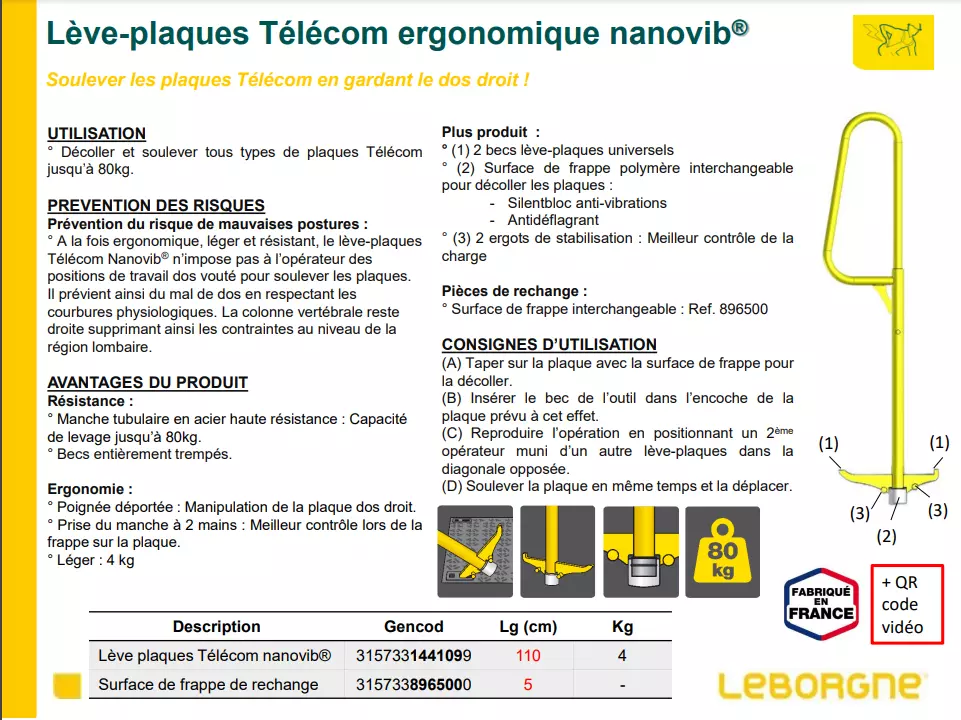 LEVE TAMPONS TELECOM