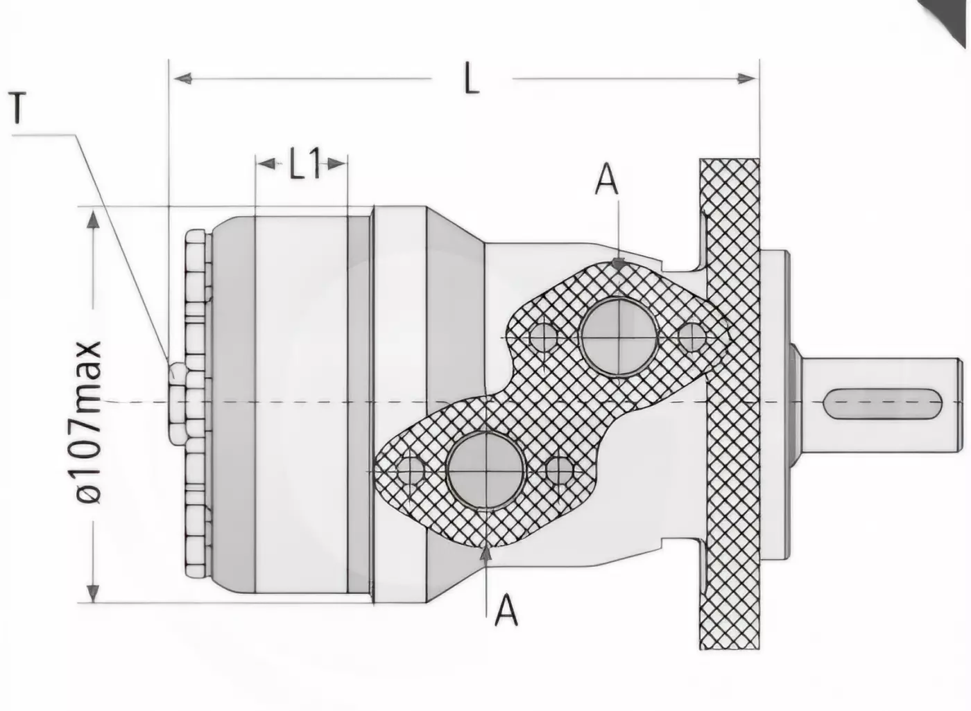 MOTEUR BMR 100 -  Ø : 32 mm - GRANIT -