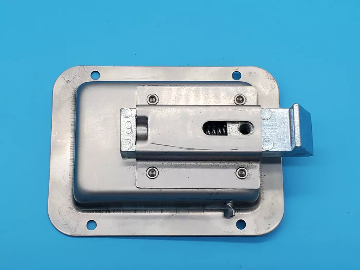 Serrure de porte pommier chromé