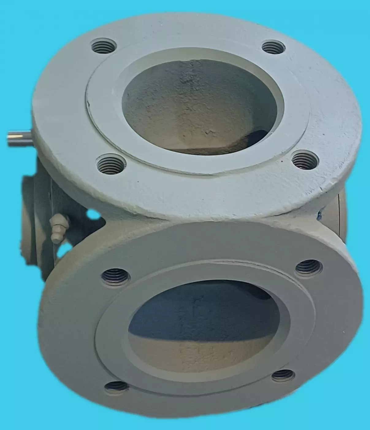 Vanne 4 voies HW DN100 - Complète