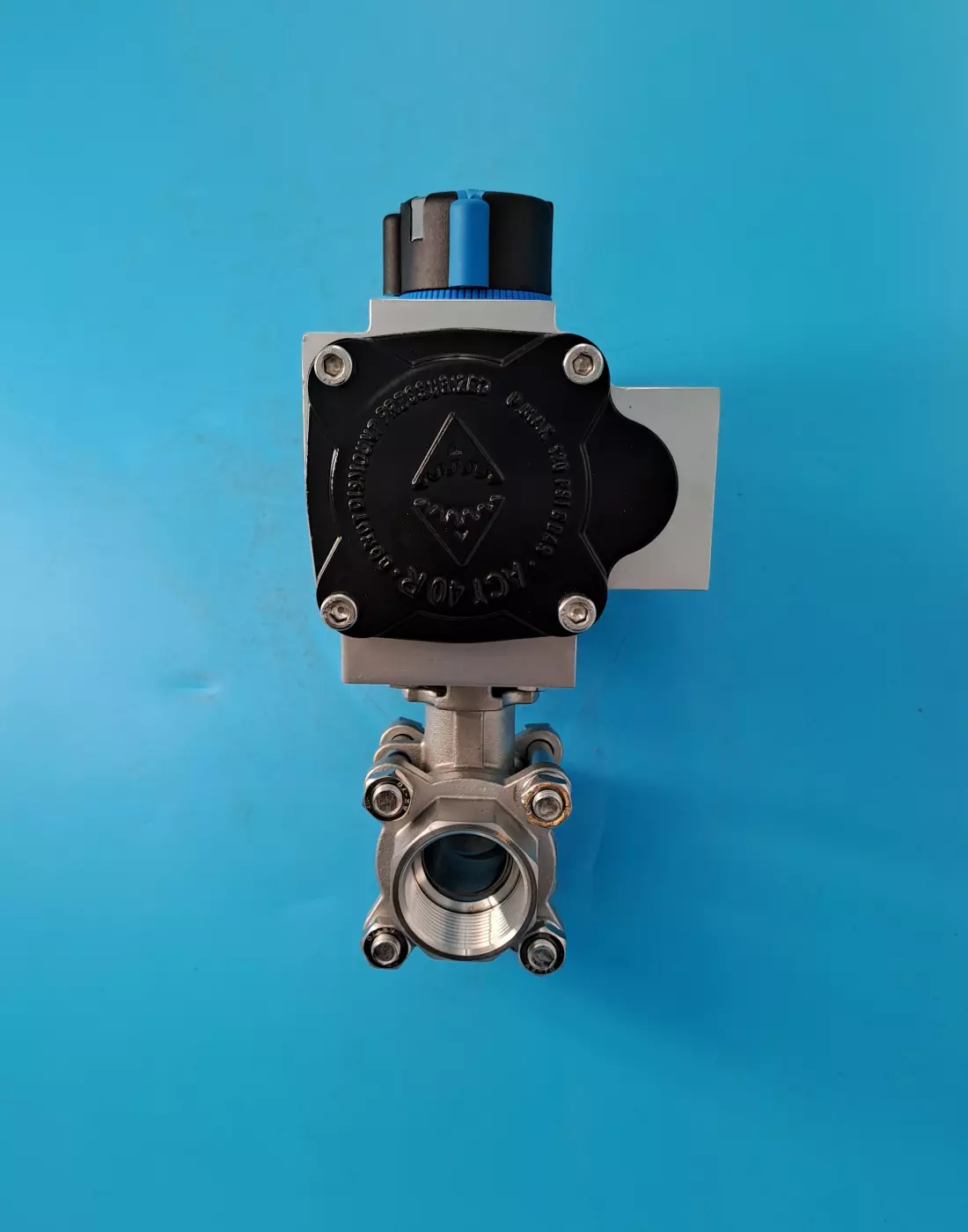 Vanne inox 1" pneumatique