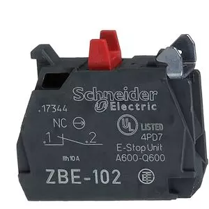 Contacteur rouge ZBE 102
