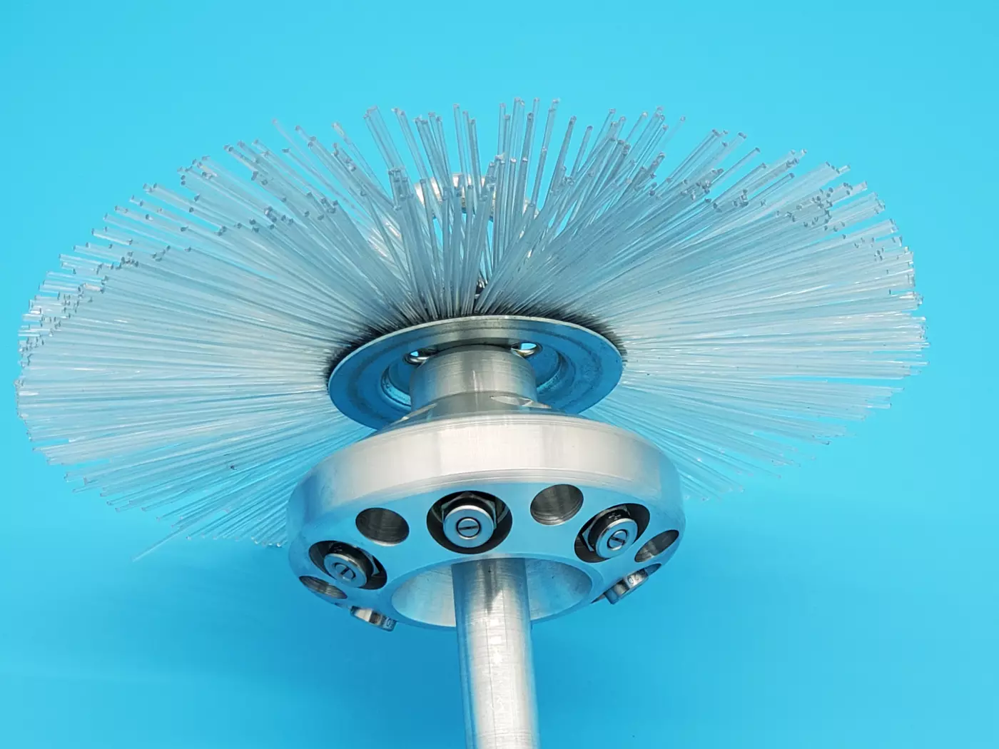 Brosse nylon pour tête vide ordure+ buse vide ordure