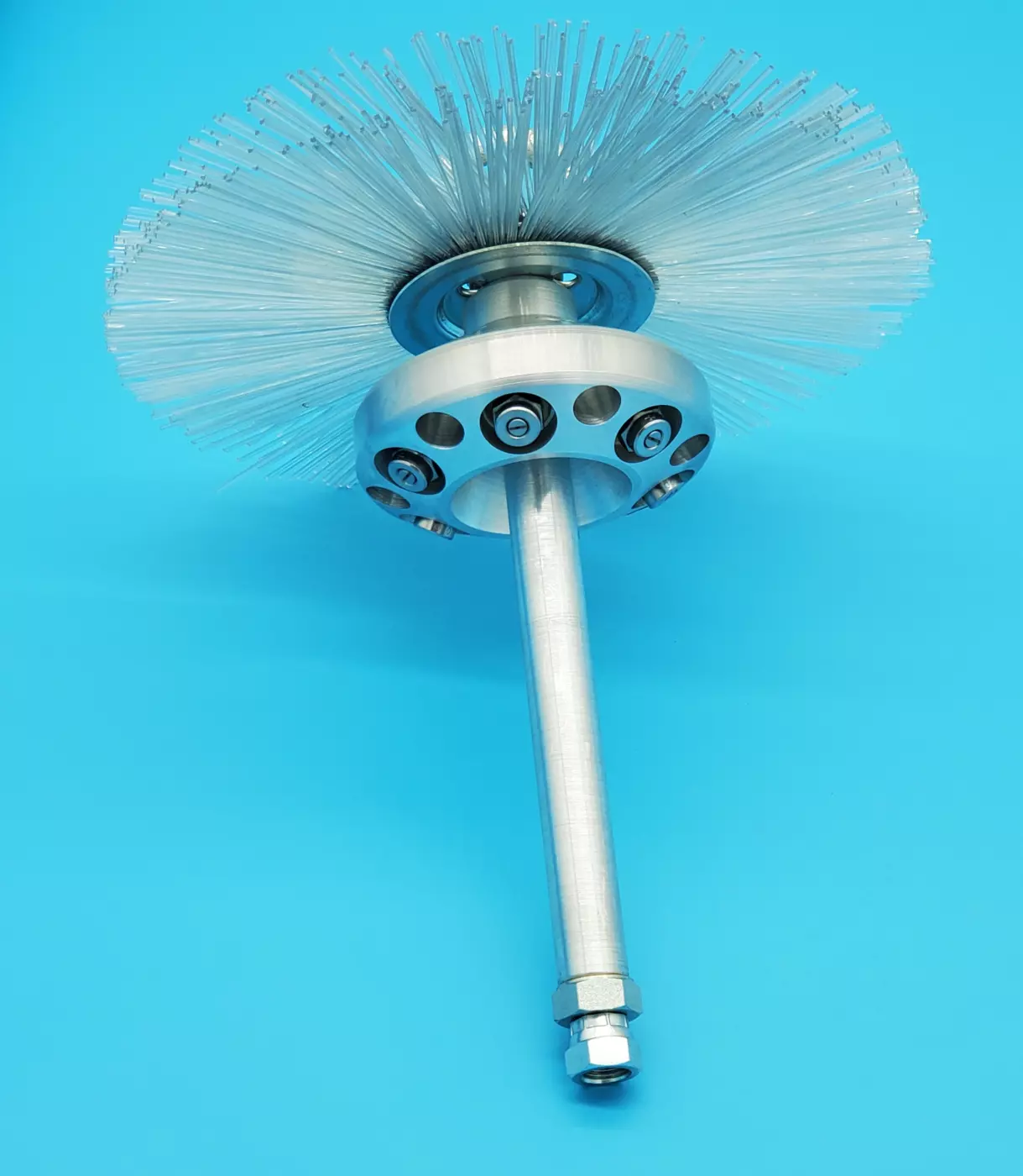 Brosse nylon pour tête vide ordure+ buse vide ordure