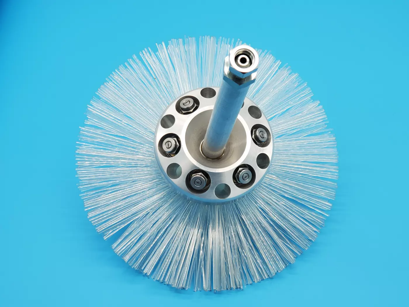 Brosse nylon pour tête vide ordure+ buse vide ordure