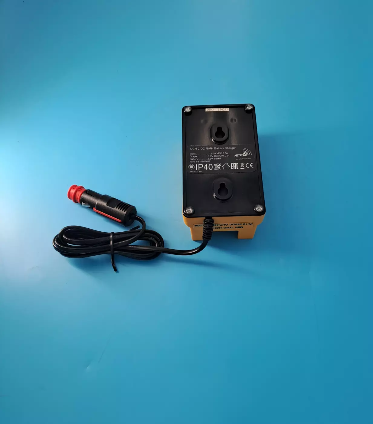 Chargeur mini 12/24 VDC prise allume cigare