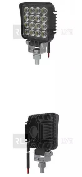 Phare de travail - sans interrupteur 16 Leds - 10/30 Volts