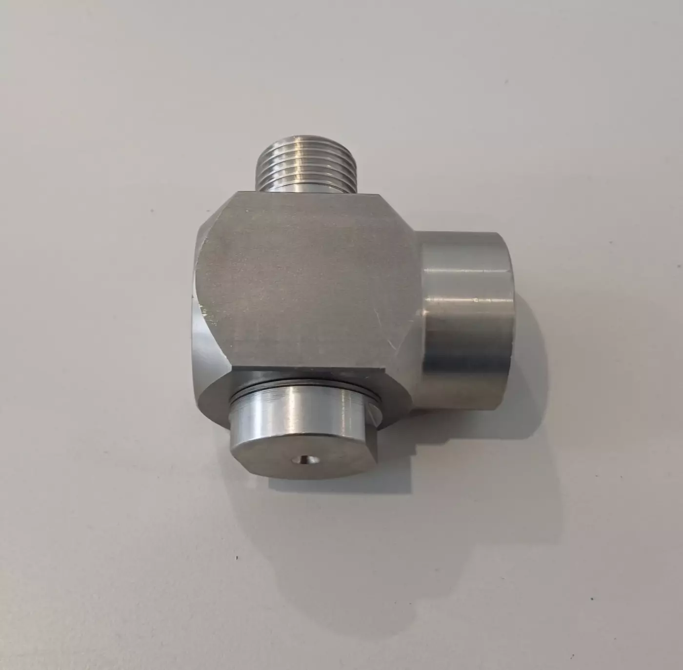 Raccord tournant coudé INOX - 1/2"