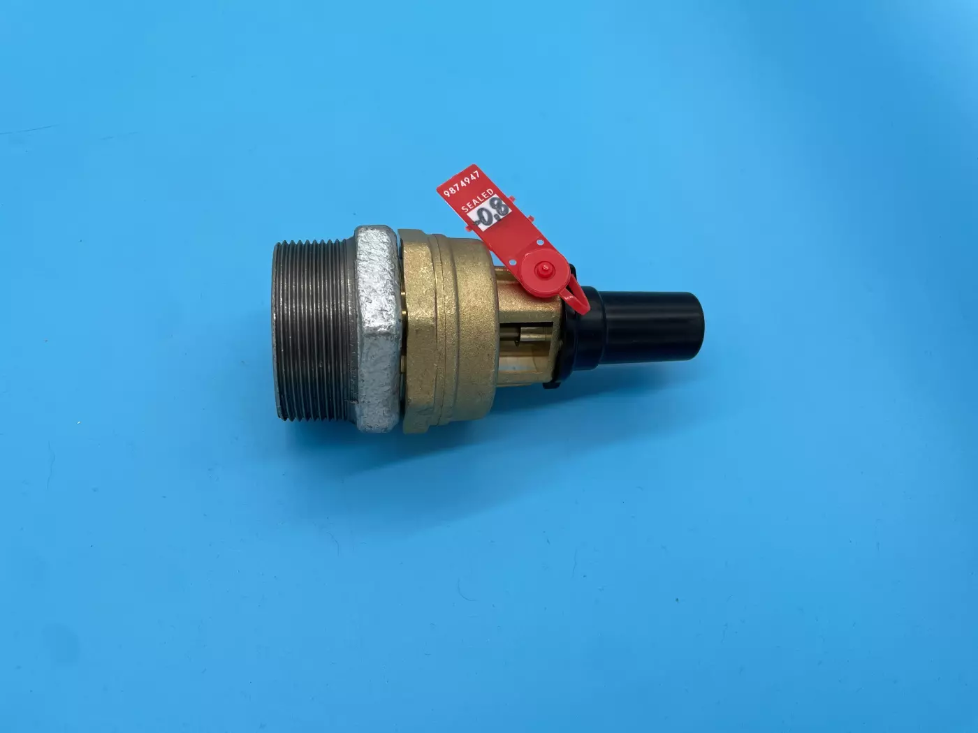 Soupape tarée à -0.8 bars - 1 - 1/2" +raccord