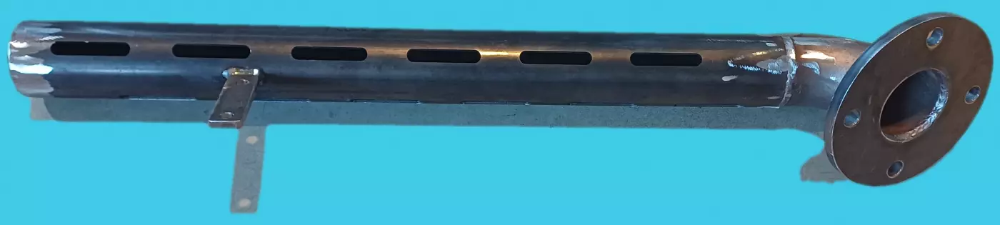 Tube de décantation acier avec bride 2"1/2